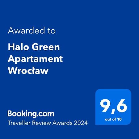 Halo Green Apartament 브로츠와프 외부 사진
